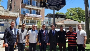 Kosova Türkiye Büyükelçisi Agon Vrenezi'den Turgutlu Arnavut Kültür Derneği'ne Ziyaret